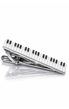 Omark Cotton Piano Kravat İğnesi Beyaz Omark Cotton Piano Kravat İğnesi Beyaz