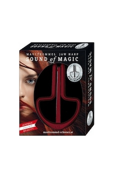 Musik Schwarz Joy Jaw Harp No:12 Kırmızı Ağız Kopuzu : 85mm Artnr10035