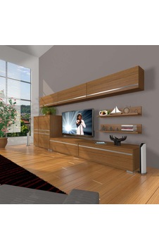 Decoraktiv Eko 8 Mdf Std Tv Ünitesi Tv Sehpası Ceviz Decoraktiv Eko 8 Mdf Std Tv Ünitesi Tv Sehpası Ceviz