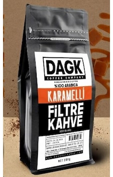 Dagk Karamelli Filtre Kahve 200 Gr Çekirdek Dagk Karamelli Filtre Kahve 200 Gr Çekirdek