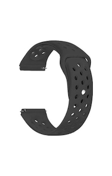 Huawei Watch Gt 3 42mm Krd-02 Silikon Kordon - Siyah Huawei Watch Gt 3 42mm Krd-02 Silikon Kordon - Siyah