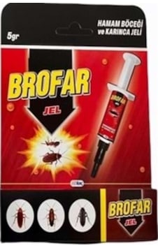 Brofar Hamam Böceği ve Karınca Jeli 3 x 5 G Brofar Hamam Böceği ve Karınca Jeli 3 x 5 G