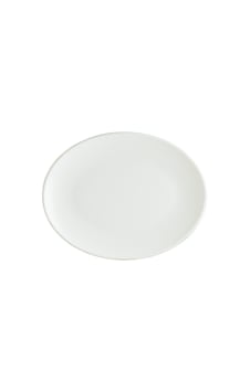 Retro Moove 12 Adet 25 Cm Yeşil Kenar Çizgili Porselen Oval Tabak Retro Moove 12 Adet 25 Cm Yeşil Kenar Çizgili Porselen Oval Tabak