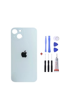 Apple Uyumlu iPhone 13 Beyaz Arka Cam Kapak Arka Pil Kapağı Apple Uyumlu iPhone 13 Beyaz Arka Cam Kapak Arka Pil Kapağı
