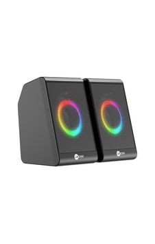 Lecoo Ds100 1+1 3w 2 Rgb Aydınlatmalı Usb Siyah Hoparlör Lecoo Ds100 1+1 3w 2 Rgb Aydınlatmalı Usb Siyah Hoparlör
