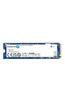 4 Tb Kıngston Nv3 M.2 Nvme Pcıe Gen4 6000/4000mbs Snv3s/4000g Standart 4 Tb Kıngston Nv3 M.2 Nvme Pcıe Gen4 6000/4000mbs Snv3s/4000g Standart