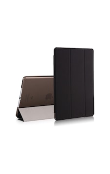 Apple Uyumlu iPad Air 1 2 Nesil 9.7 Kılıf Pu Deri Smart Case A1566 A1567 Gri