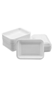 Ambalaj Marketim Köpük Tabak 500 Gr Kapaksız 250 Adet Ambalaj Marketim Köpük Tabak 500 Gr Kapaksız 250 Adet