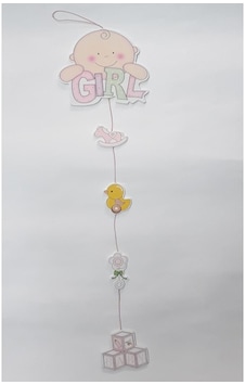 Pembe Gırl Tavan, Duvar Ve Kapı Için Ahşap Sarkıt Süs Pembe Pembe Gırl Tavan, Duvar Ve Kapı Için Ahşap Sarkıt Süs Pembe