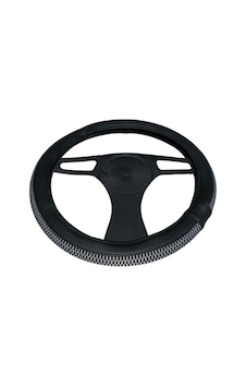 Direksiyon Kılıfı Hasır Modeli Gri Desen 38-40 Cm Siyah - 639041357