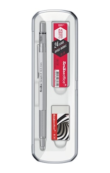 Scrikss Graph-x 3'lü Set Mekanik Kurşun Kalem 0.5 Mm Saten Gri Scrikss Graph-x 3'lü Set Mekanik Kurşun Kalem 0.5 Mm Saten Gri