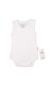 Mini Damla Body Askılı Penye Beyaz Mini Damla Body Askılı Penye Beyaz