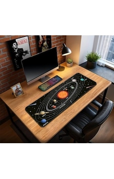Güneş Sistemi Ve Gezegenler Oyun Gaming Klavye Mouse Pad Masa Matı 70x30cm Kaymaz Kauçuk Taban Dikişli Kenar Güneş Sistemi Ve Gezegenler Oyun Gaming Klavye Mouse Pad Masa Matı 70x30cm Kaymaz Kauçuk Taban Dikişli Kenar