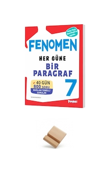 Fenomen 7. Sınıf Maarif Her Güne Bir Paragraf Soru Bankası + Telefon Standı Fenomen 7. Sınıf Maarif Her Güne Bir Paragraf Soru Bankası + Telefon Standı