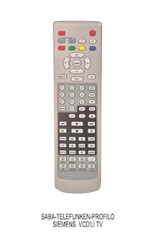 Saba-Telefunken- Profilo Siemens Uyumlu Vcd Li Tv Kumandası Saba-Telefunken- Profilo Siemens Uyumlu Vcd Li Tv Kumandası