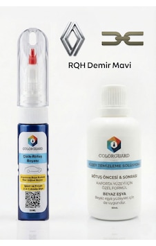 Renault-dacia Rqh Demir Mavi İğneli & Fırçalı Şişe Rötuş Boyası Ve Yüzey Temizleme Solüsyonu Seti Renault-dacia Rqh Demir Mavi İğneli & Fırçalı Şişe Rötuş Boyası Ve Yüzey Temizleme Solüsyonu Seti