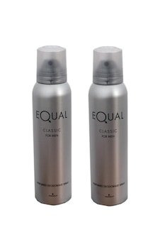 Equal Classic Erkek Sprey Deodorant 2 x 150 ML Equal Classic Erkek Sprey Deodorant 2 x 150 ML
