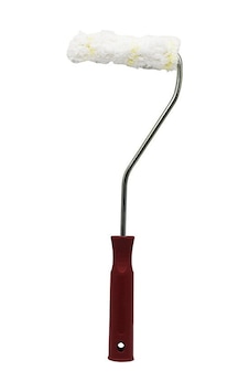 Şafak Fırça No:1 Saten Parmak Boya Rulosu 10cm Saptak Saplı