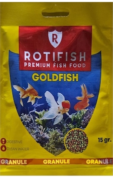Rotifish Goldfish Japon Balığı Yemi 15 G Rotifish Goldfish Japon Balığı Yemi 15 G