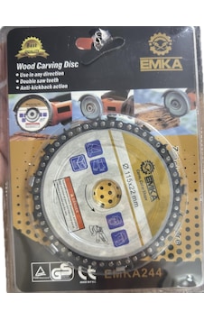 Emka Ahşap Oyma Diski Zincirli Testere 115 X 22
