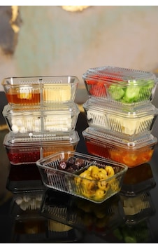 Paşabahçe 4 Adet Frigo 2 Bölmeli Kahvaltılık Paşabahçe 4 Adet Frigo 2 Bölmeli Kahvaltılık