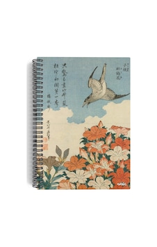 Lexroo Katsushika Hokusai/cuckoo And Azaleas,1834 Spiralli Deft Diğer Lexroo Katsushika Hokusai/cuckoo And Azaleas,1834 Spiralli Deft Diğer