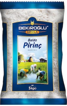 Bekiroğlu Arvila Lüks Baldo Pirinç 5 KG Bekiroğlu Arvila Lüks Baldo Pirinç 5 KG