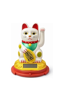 Güneş Enerjili Sallanan Şans Kedisi - Maneki Neko Alk4520 Çok Renkli Güneş Enerjili Sallanan Şans Kedisi - Maneki Neko Alk4520 Çok Renkli