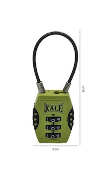 Kale Şifreli Asma Kilit 3 Basamaklı