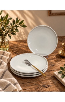 4lü Porselen Dali Sade Pasta Tabağı-7785 Çok Renkli 4lü Porselen Dali Sade Pasta Tabağı-7785 Çok Renkli