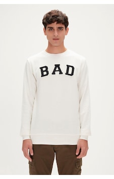 Bad Bear Bad Convex Erkek Sweatshirt-5165 Off-white Bad Bear Bad Convex Erkek Sweatshirt-5165 Off-white