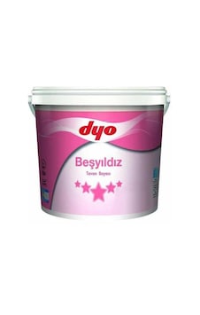 Dyo Beşyıldız Tavan Boyası Beyaz 3.5 KG