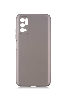 Xiaomi Poco M3 Pro Kılıf Zore Premier Silikon Kapak Gold Xiaomi Poco M3 Pro Kılıf Zore Premier Silikon Kapak Gold