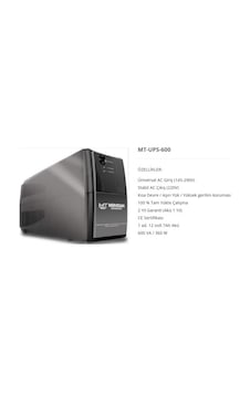 Mervesan Mt-ups-600 600va Lıne Interactıve Ups Güç Kaynağı Mervesan Mt-ups-600 600va Lıne Interactıve Ups Güç Kaynağı