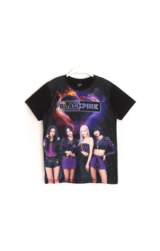 Dobakids Blackpink K-pop Grup Dijital Baskı Kız Çocuk T-shirt Siyah Renk Siyah Dobakids Blackpink K-pop Grup Dijital Baskı Kız Çocuk T-shirt Siyah Renk Siyah