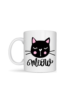 Hemengo Sevimli Kedi Desenli Porselen Kupa Model 63 Meow Yazılı Kahve & Çay Keyfi İçin Tatlı Tasarım Hm Diğer Hemengo Sevimli Kedi Desenli Porselen Kupa Model 63 Meow Yazılı Kahve & Çay Keyfi İçin Tatlı Tasarım Hm Diğer