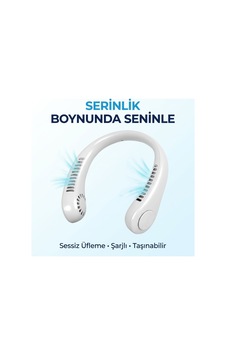 Boyun Tipi Fan Beyaz