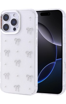Apple Uyumlu iPhone 16 Pro Max Kılıf Airbag Tasarımlı Simli Şeffaf Zore Kutup Kapak NO1 Apple Uyumlu iPhone 16 Pro Max Kılıf Airbag Tasarımlı Simli Şeffaf Zore Kutup Kapak NO1