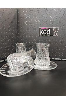 Kcd 3858s 6 Kişilik 12 Parça Çay Seti Şeffaf Kcd 3858s 6 Kişilik 12 Parça Çay Seti Şeffaf