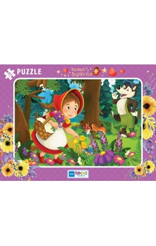 Blue Focus 72 Parça Kırmızı Başlıklı Kız Büyük Frame Puzzle