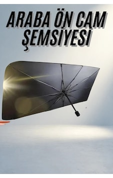 Pratik Araba Güneşlik Şemsiyesi 1 Adet Pratik Araba Güneşlik Şemsiyesi 1 Adet