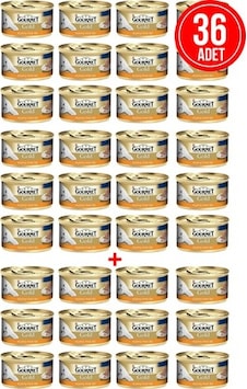 Purina Gourmet Gold Kıyılmış Hindili Konserve Yetişkin Kedi Maması 36 x 85 G Purina Gourmet Gold Kıyılmış Hindili Konserve Yetişkin Kedi Maması 36 x 85 G