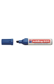 Edding 500 Mavi Kesik Uç Marker Kalem Mavi Edding 500 Mavi Kesik Uç Marker Kalem Mavi