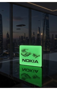 Nokia Nostalji Tasarımlı Dekoratif Aydınlatma Gece Lambası 23x20cm Çok Renkli Nokia Nostalji Tasarımlı Dekoratif Aydınlatma Gece Lambası 23x20cm Çok Renkli