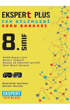 8. Sınıf Ekspert Plus Fen Bilimleri Soru Bankası