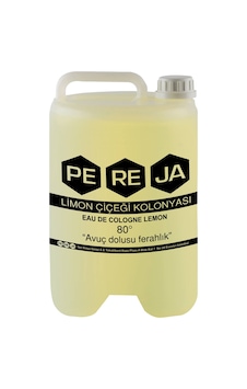 Pereja 80 Derece Limon Çiçeği Kolonyası Bidon 5 L Pereja 80 Derece Limon Çiçeği Kolonyası Bidon 5 L