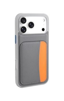 Apple Uyumlu iPad iPhone 17 Pro Kılıf Kartlıklı Zore X-kart Silikon Kapak Koyu Gri Apple Uyumlu iPad iPhone 17 Pro Kılıf Kartlıklı Zore X-kart Silikon Kapak Koyu Gri