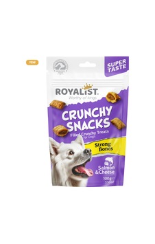 Köpek Kıtır Ödülü Somon Ve Peynir Güçlü Kemikler 100 G