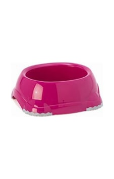 Moderna Smart Plastik Kedi Mama Su Kabı Fuşya 12 Cm 210 Ml