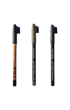 Studio Make-Up Brow Styler Kaş Şekillendirici Fırçalı Kaş Kalemi 3'lü